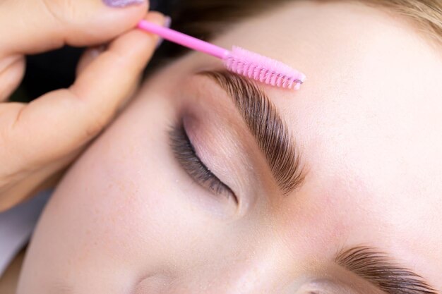 Brow Lamination & Tint