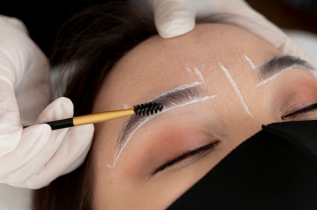 Brow Tint, Waxing & Shape